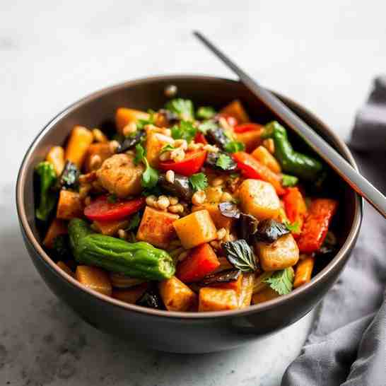 High-Protein Veggie Stir Fry Recipe | Quick & Healthy